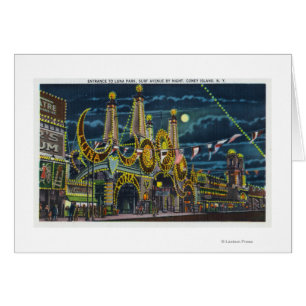 Surf Avenue Uitzicht Luna Park Entrance