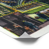 Surf Avenue Uitzicht Luna Park Entrance Poster (Hoek)