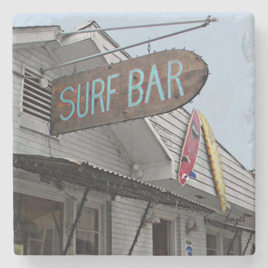 Surf Bar, Folly Beach, South Carolina Onderzetter (Voorkant)