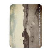 Surf Bathing, Sakonnet - Little Compton, RI Magneet (Verticaal)