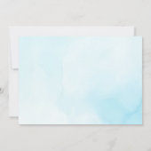 Surf Beach Verjaardagsfeestfoto Dank u kaart (Achterkant)