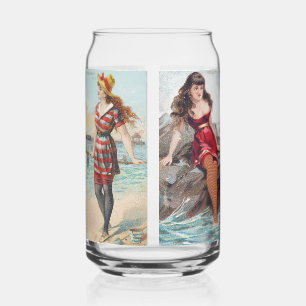 Surf Beauties Blikvorm Glas