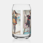 Surf Beauties Blikvorm Glas (Links)