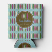 surf&Beer/het Surfen Douane Blikjeskoeler (Voorkant)