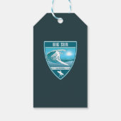 Surf Big Sur California Cadeaulabel (Achterkant)