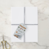 Surf - Birthday Dank u Label Cadeaulabel (Met Touw)