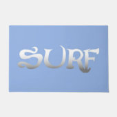 Surf blauw deurmat (Voorkant)
