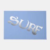 Surf blauw gekantelde deurmat (Voorkant)