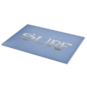 Surf blauw glassnijplank snijplank (Hoek)