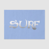 Surf blauw tissuepapier (Voorkant)