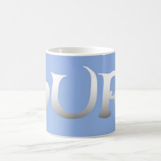 Surf blauwe mok (Center)