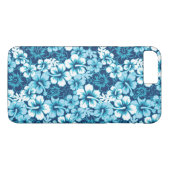 Surf Bloemmotief Hibiscus Patroon Case-Mate iPhone Case (Achterkant (Horizontaal))
