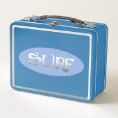 Surf blue lunchbox (Voorkant)