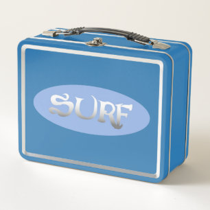 Surf blue lunchbox
