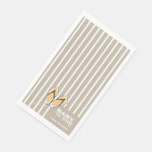 Surf Board Baby Shower Custom - Gender Neutral Servet (Hoek)