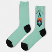 Surf Board Beach Socks Sokken (Links)