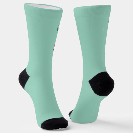 Surf Board Beach Socks Sokken (Gebogen)