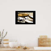 SURF BOARD FOTOGRAFIE POSTER (Keuken)