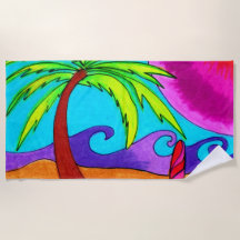 Surf Board in the Sand