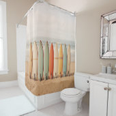  Surf Boards Douchegordijn (In situ)