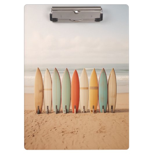 Surf Boards Klembord (Voorkant)