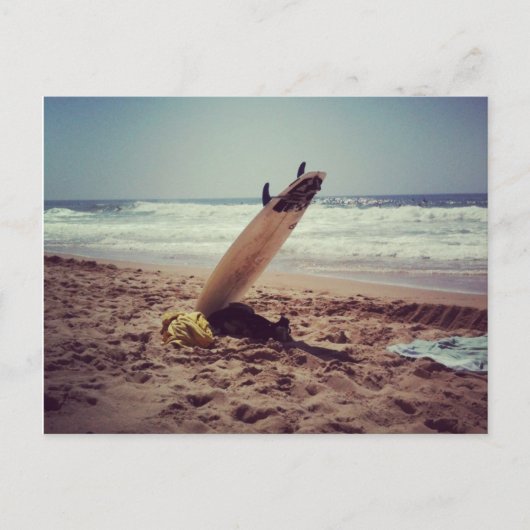 surf briefkaart (Voorkant)