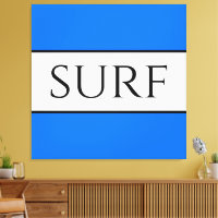 SURF Bright nautisch blauw wit zomerstrepen