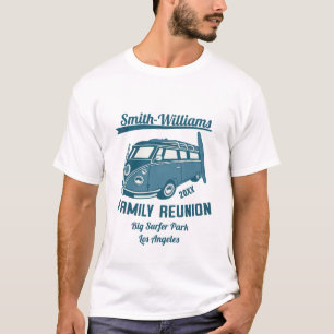 Surf bus van gezinshereniging T-shirt