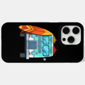 Surf Busje Surfplank Palmboom Surfing Surfer Golve Case-Mate iPhone Case (Achterkant (horizontaal))