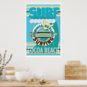 Surf Cacaobeach Poster (Keuken)