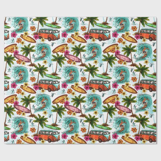 Surf Cadeaupapier (Vlak)