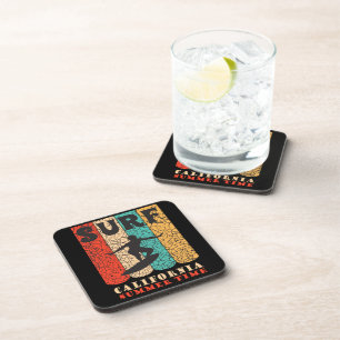 Surf California Beverage Coaster Bier Onderzetter