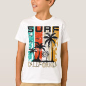 Surf California Bliss: Rijden op de golven T-shirt (Voorkant)