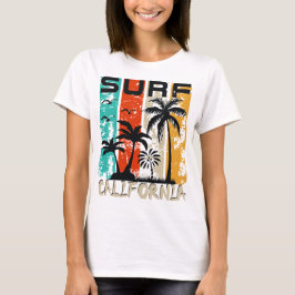Surf California Bliss: Rijden op de golven T-shirt