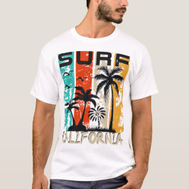 Surf California Bliss: Rijden op de golven T-shirt
