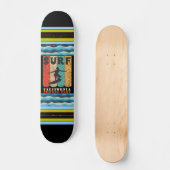 Surf California Skateboard (Voorkant)