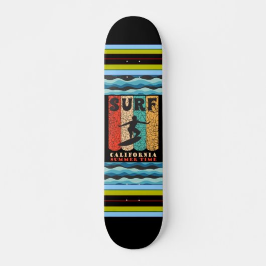 Surf California Skateboard (Voorkant)