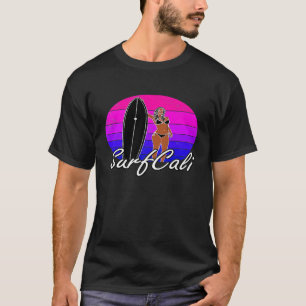 Surf California Surfer Surfen Kleding Mannen Vrouw T-shirt