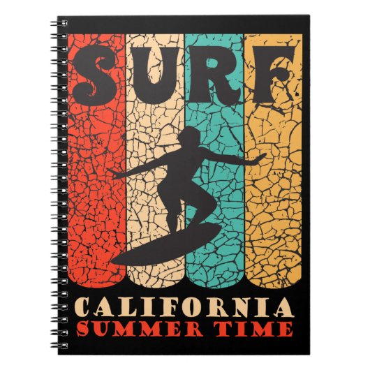 Surf Californië Notitieboek (Voorkant)