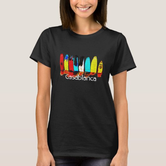 Surf Casablanca Marokko T-shirt (Voorkant)