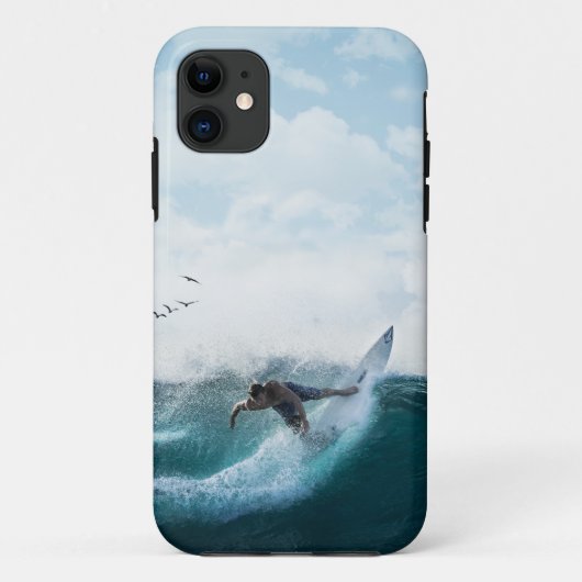 Surf Case-Mate iPhone Case (Achterkant)