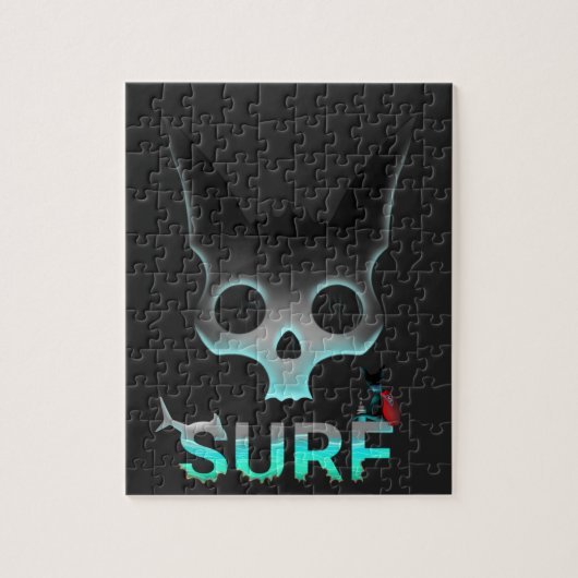 Surf Cat Legpuzzel (Verticaal)