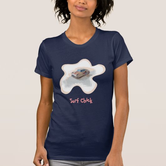 Surf Chick T-shirt (Voorkant)