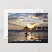 Surf City Briefkaart (Voorkant / Achterkant)