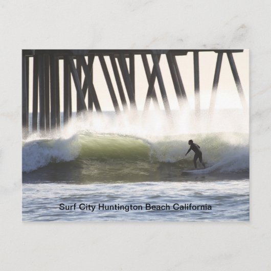 Surf City Briefkaart (Voorkant)