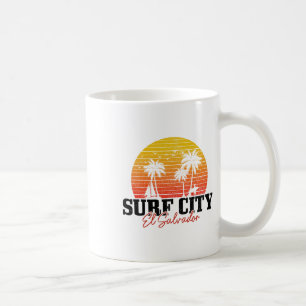 Surf City El Salvador Vintage Surfer _1 Koffiemok