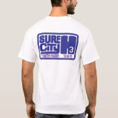 Surf City H3 1000th Hash Mannen Shirt (Achterkant)