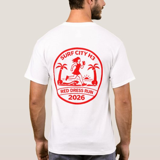 Surf City H3 - 2026 RDR T-shirt (Achterkant)