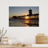 Surf City HB Poster (Keuken)