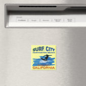 SURF CITY HUNTINGTON BEACH MAGNEET (Insitu (Vaatwasser))